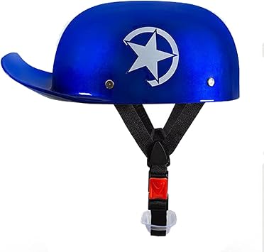 German Style Motorcycle Half Helmet DOT 