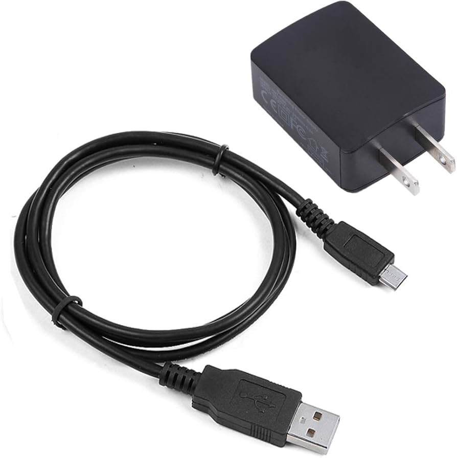 Amazon.com: (6ft) AC DC Adapter Charger + USB Cord Compatible