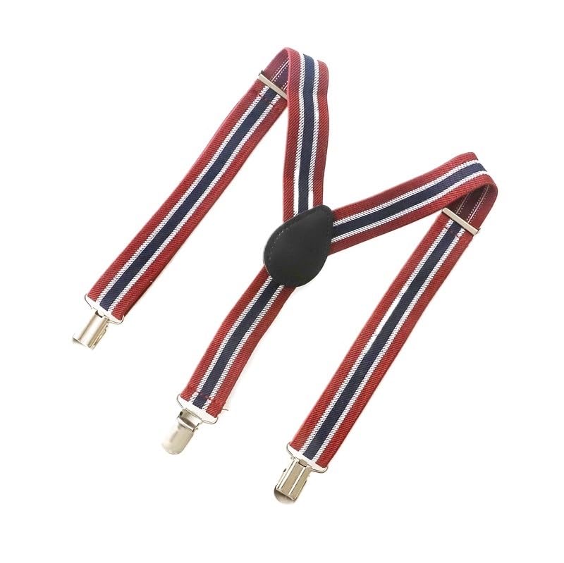 Bretelles invisibles for hommes, très résistantes, à porter sous un vêtement bretelles en Y, 3,8 cm, avec boucles pression Pour Pantalon