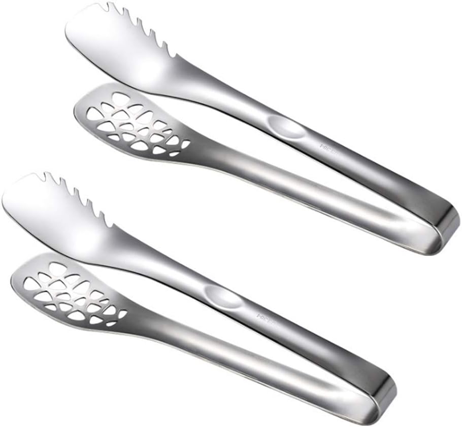 SOLEADER 10" Salad Tongs 2 Pack