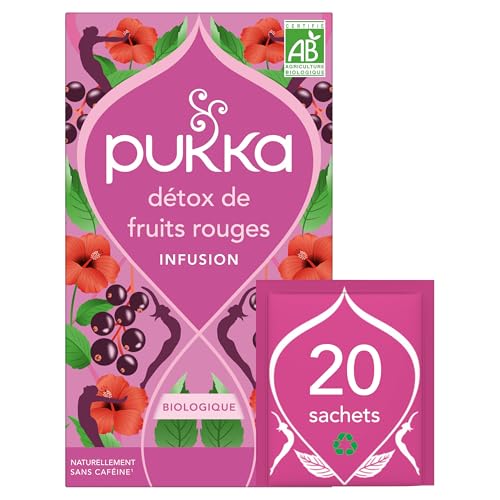Pukka Détox de Fruits Rouges Bio 20 sachets