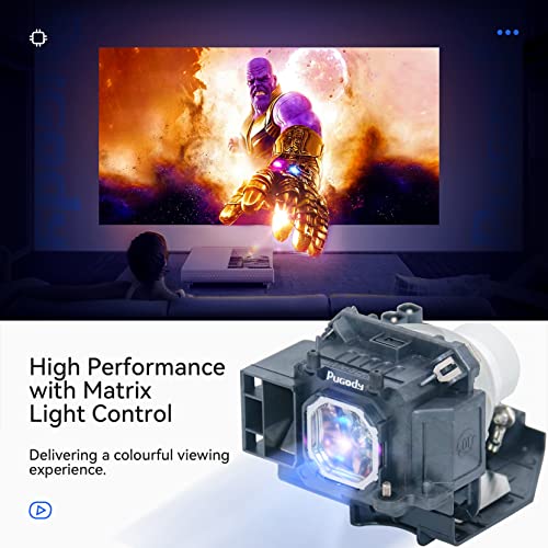 Image of NP17LP 60003127 /NP17LP-UM Replacement Projector Lamp Bulb for NEC P350W P420X M300WS M350XS M420X NP-UM330X UM