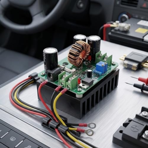 Convertidor DC-DC para Boost 600W ajustable 12-80V: mantenga su portátil con batería al acampar 6