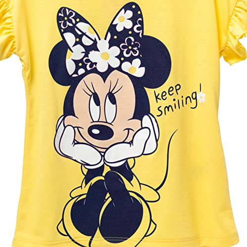 Ensemble Minnie Mouse avec Short en Sergé Résistant pour Bébé et Enfant