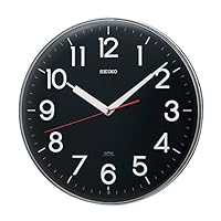 Amazon.co.jp: セイコークロック 掛け時計 電波 アナログ 白 KX301H