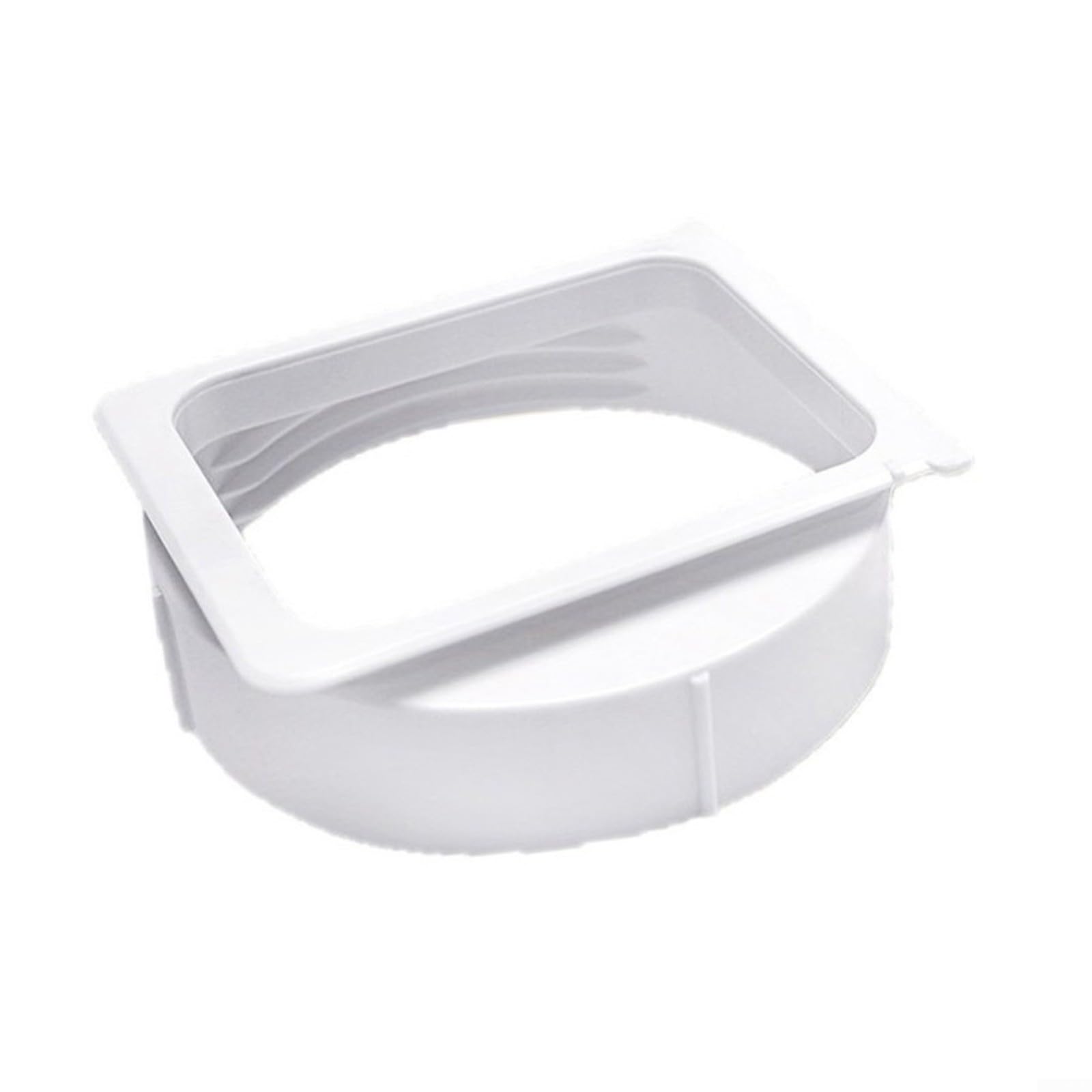 Klimaanlagen-Ablaufschlauch-Adapter für Midea Tragbare Klimaanlage, Verlängerungsschlauch aus PP/ABS mit Stahlspirale, Hitzebeständig bis 15 cm Durchmesser, Weiß(Kupplung + 300 cm Rohr)