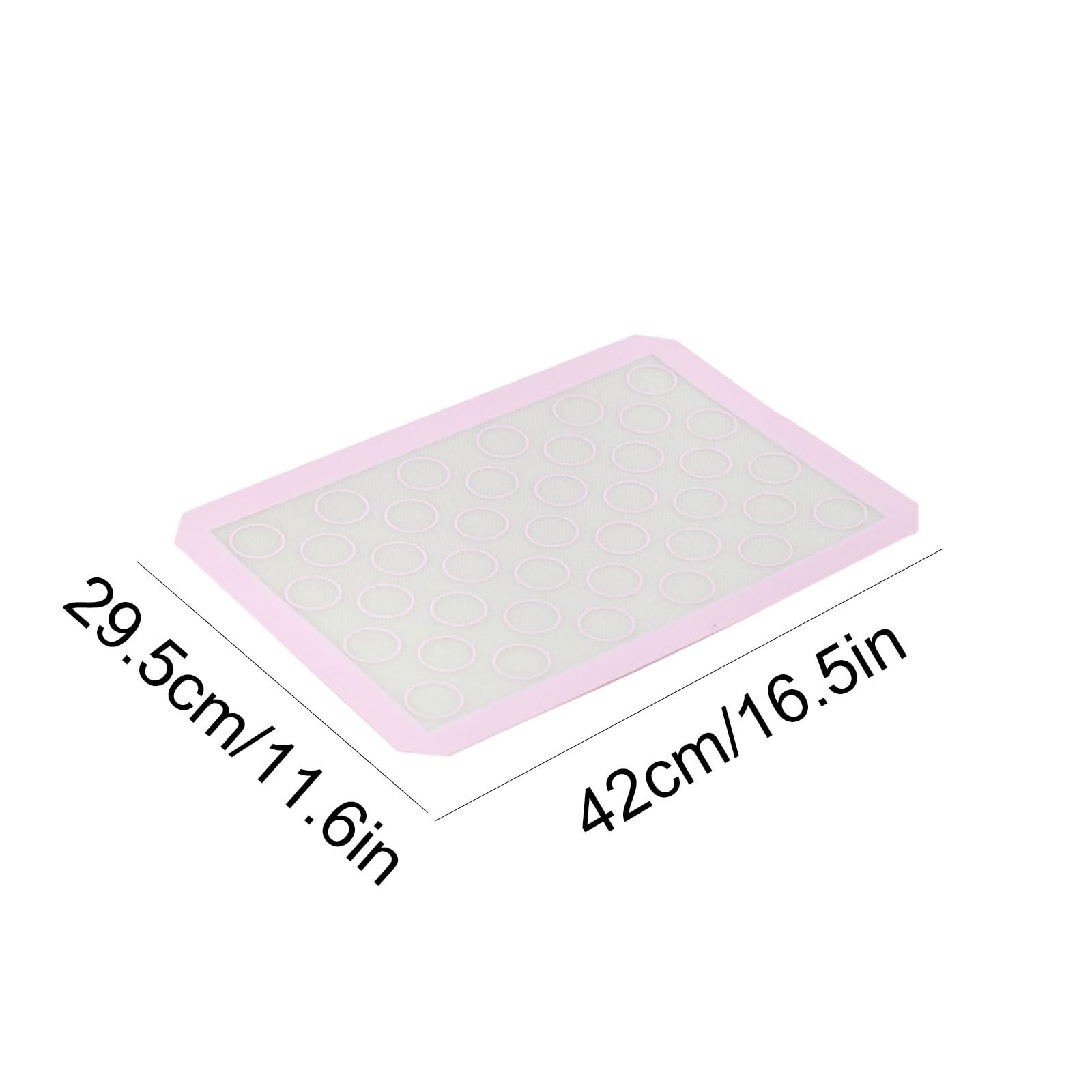 Wiederverwendbar Fiberglas-Silikon-Backmatte, antihaftbeschichtet, multifunktional, nicht verformbar, leicht, leicht zu reinigen Klebt nicht