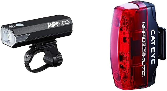 Amazon キャットアイ(CAT EYE) 自転車用ヘッドライト AMPP500 最大約