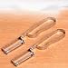 Coltello per pelare patate, piallatrice, raschietto, pelapatate, frutta, 2 pezzi, Two Packs