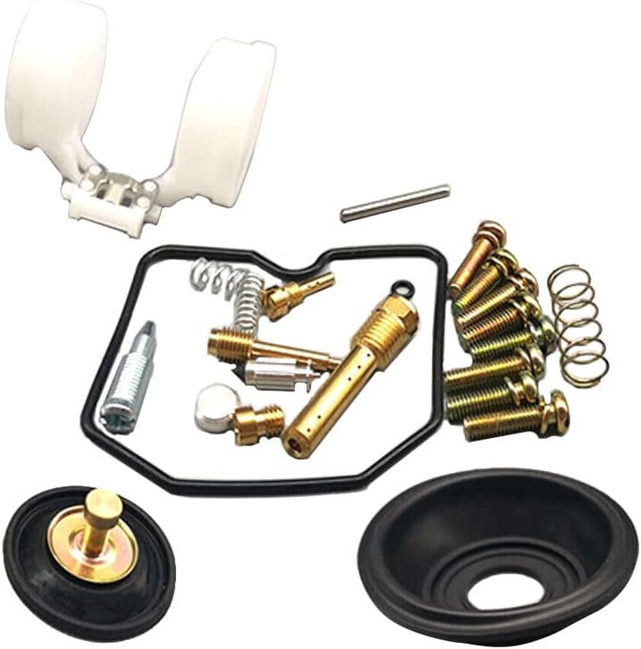 1Set Carburetor Repair Kit Diaphragm Float Compatible for Kawasaki KL650 KLR650 1987-2005