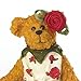 Boyds Bears Resin Rosie Bearybloom June Flower Of The Month