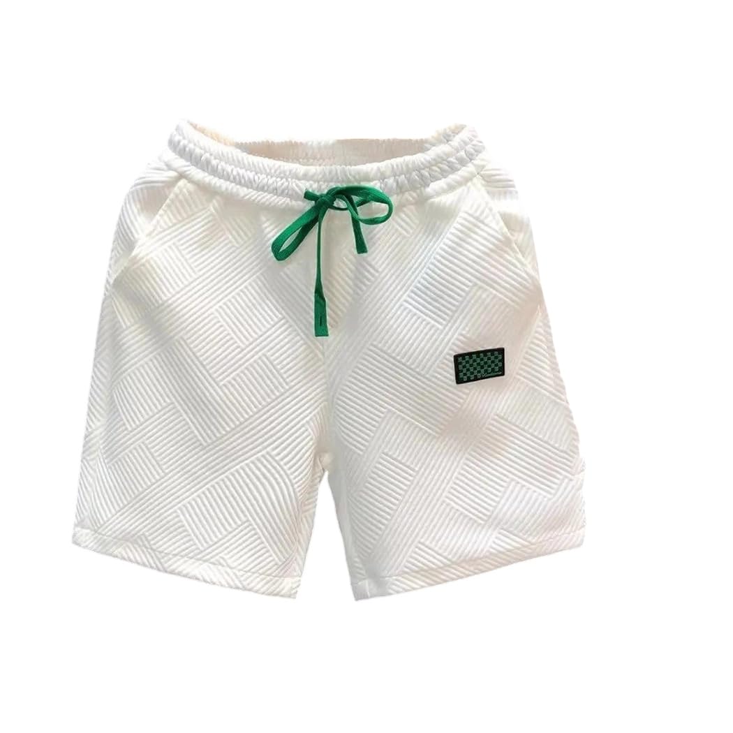 Dvbfufv Bequeme Herren-Shorts, atmungsaktiv, elastische Taille, modisch, lockere Passform, Laufsport-Sweathose