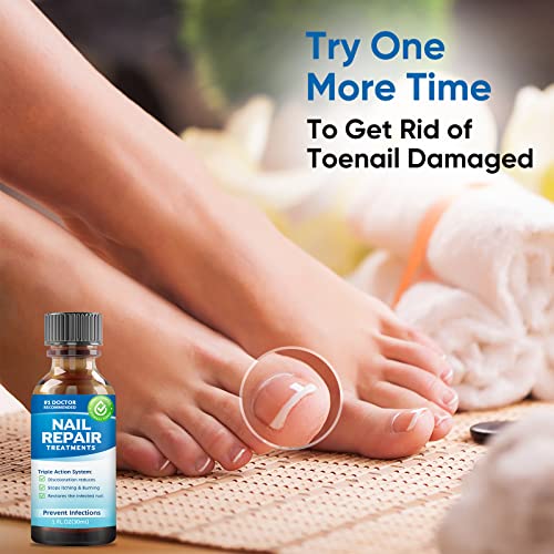 Nail Repair, Nail Repair For Damaged Nails, Renew Cracked & Discolored Toenail, Natural Solution For Nail Problems And Relieving Nail Pain #TOP1