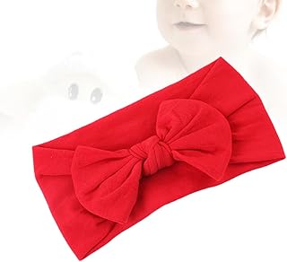 TOYANDONA 1 Peça Faixa De Cabelo De Nylon Para Bebês Recém-Nascidos Acessórios De Cabelo Para Meninas Faixas De Cabelo De Nylon Com Laços Terno Infantil Faixas Elásticas Para Meninas