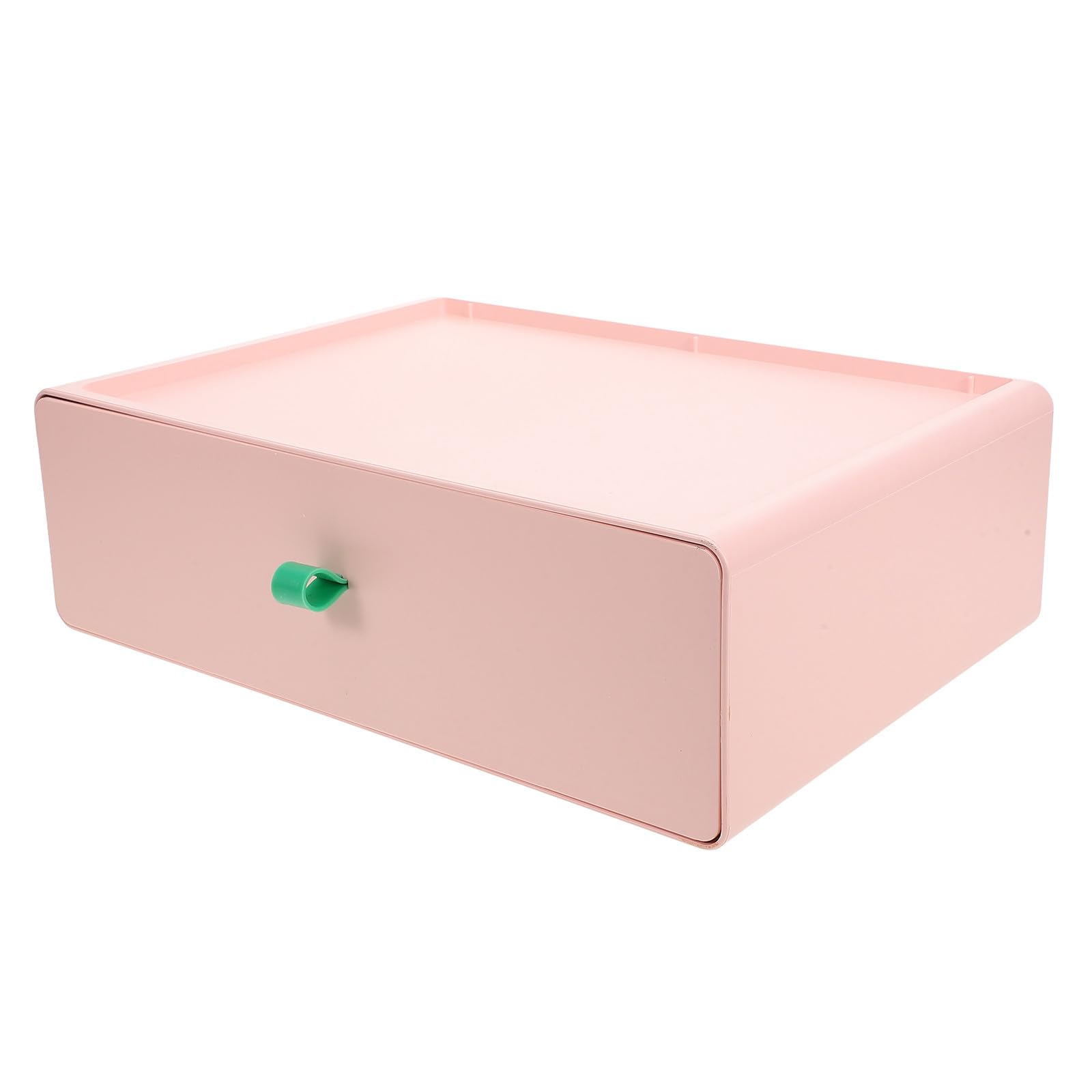 Rangement maquillage rose durable et antirouille pour cosmétiques