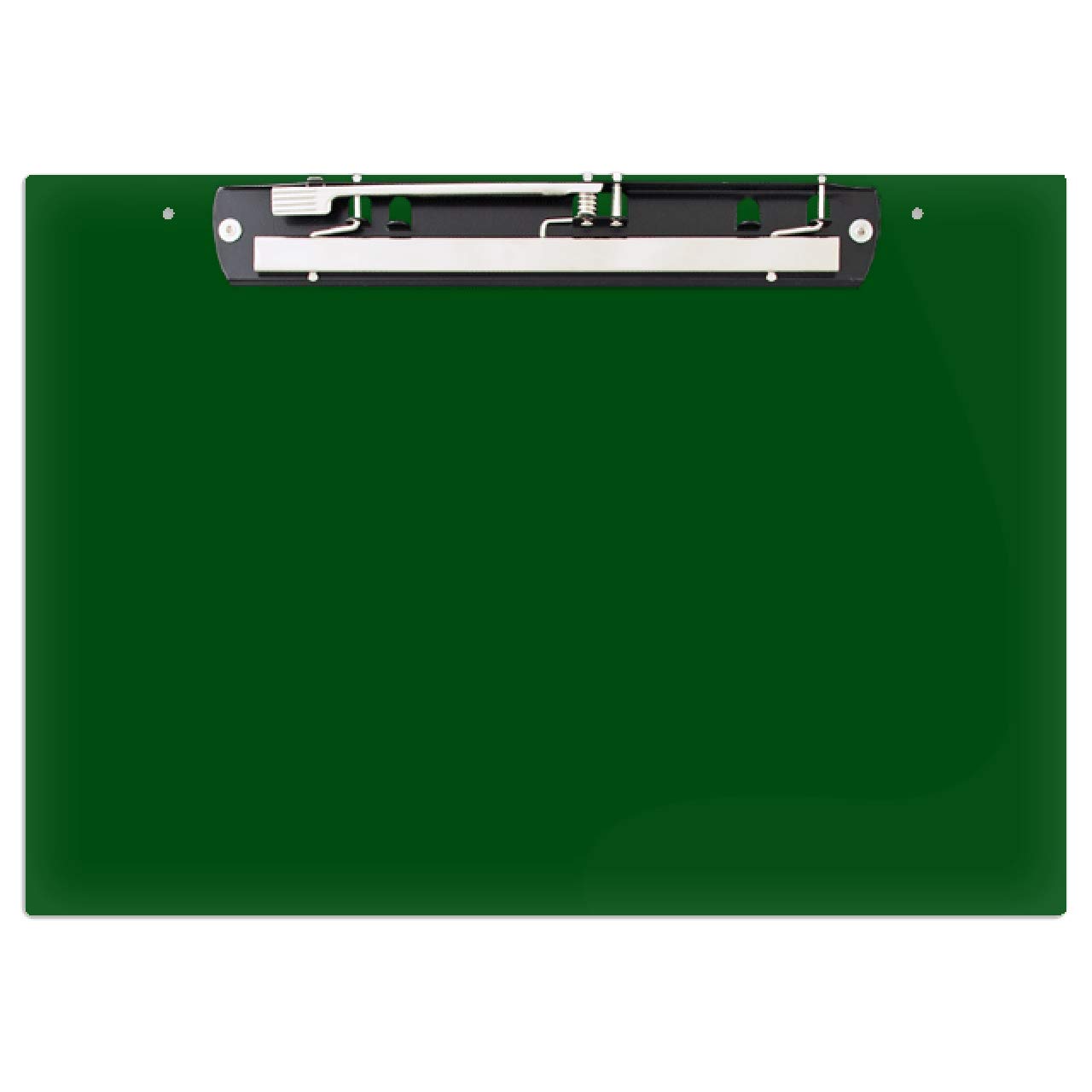 11 x 17 43,2 x 27,9 cm Acrylic Clipboard with Jumbo Hinge clip (645130) 11" x 17" Green