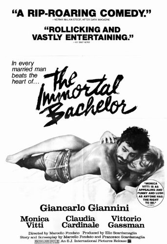Immortal Bachelor Poster Movie 11x17 Giancarlo Giannini Monica Vitti Claudia Cardinale