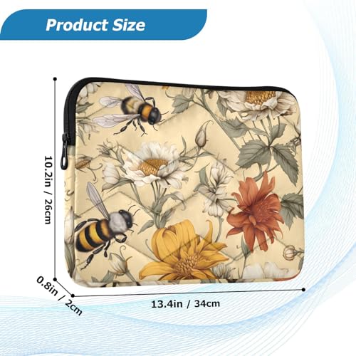 Funda para portátil de 13-14 pulgadas con protección y tela impermeable miniatura 3