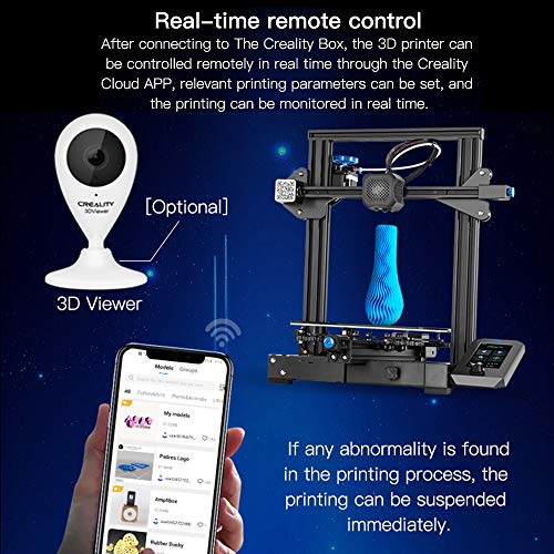 Btuty Creality WiFi Box Assistente inteligente original para impressora 3D Cloud Slice/Cloud Print/M