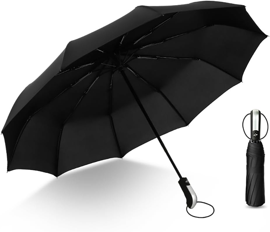 Umbrella Windproof Travel Umbrella Wind Resistant, Small Compact