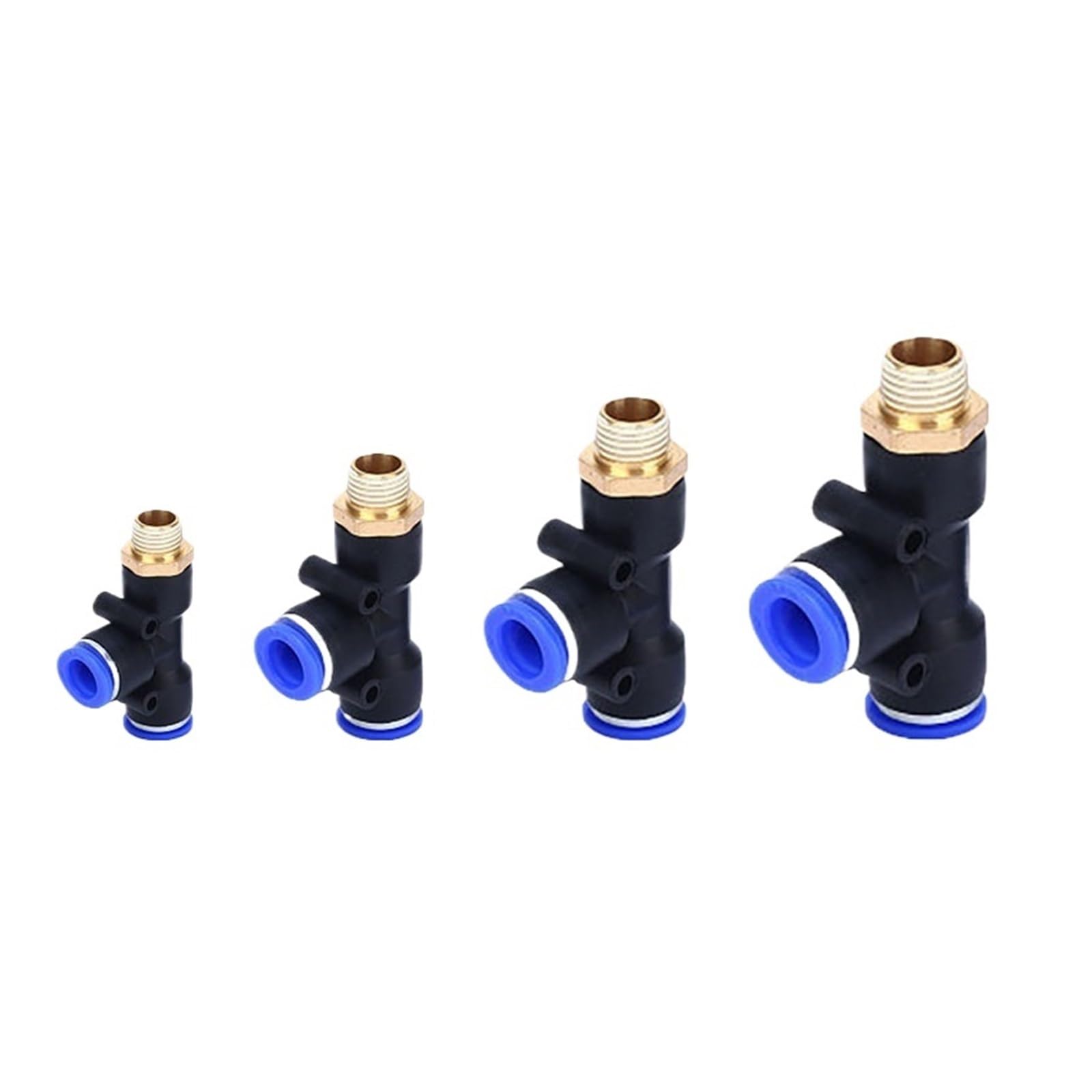 50/100 SZTUK PD4-M5/PD6-M5/PD6-02 Szybkozłącze Regulator Ciśnienia Zawór przepustnicy Akcesoria sprężarki Złączki pneumatyczne (PD6-02 100 SZTUK) Łącznik rurowy