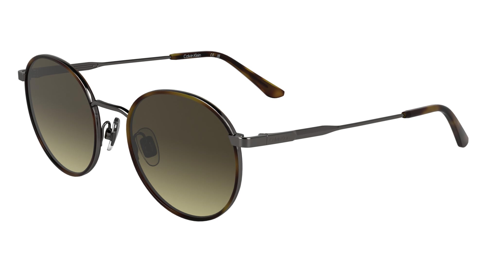 Calvin Klein Unisex Adult Sunglasses CK25101S - Havana with Gradient Brown Lens