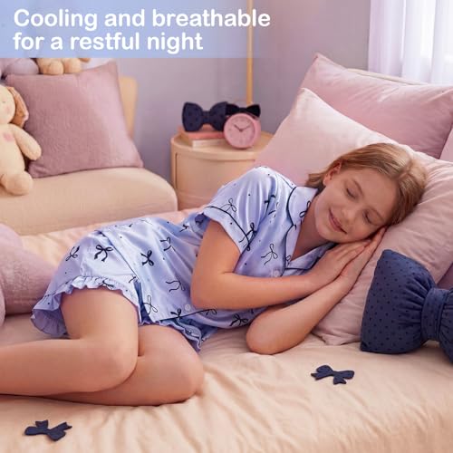 Girls Satin Pajama Set 2-Piece - image 6