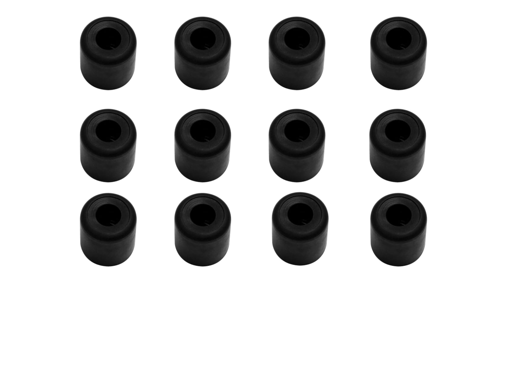 Penn Elcom Small Black Rubber Feet With Steel Washer (Set of 12) F1691/12-image-14