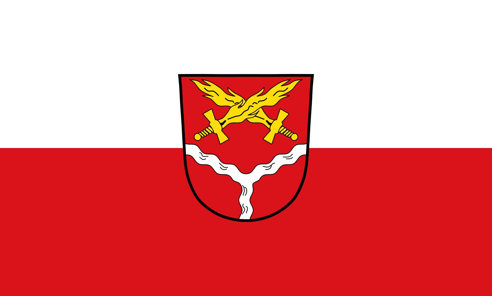 Drapeau Heustreu grand format 90x150cm pour pavillon de paysage extérieur