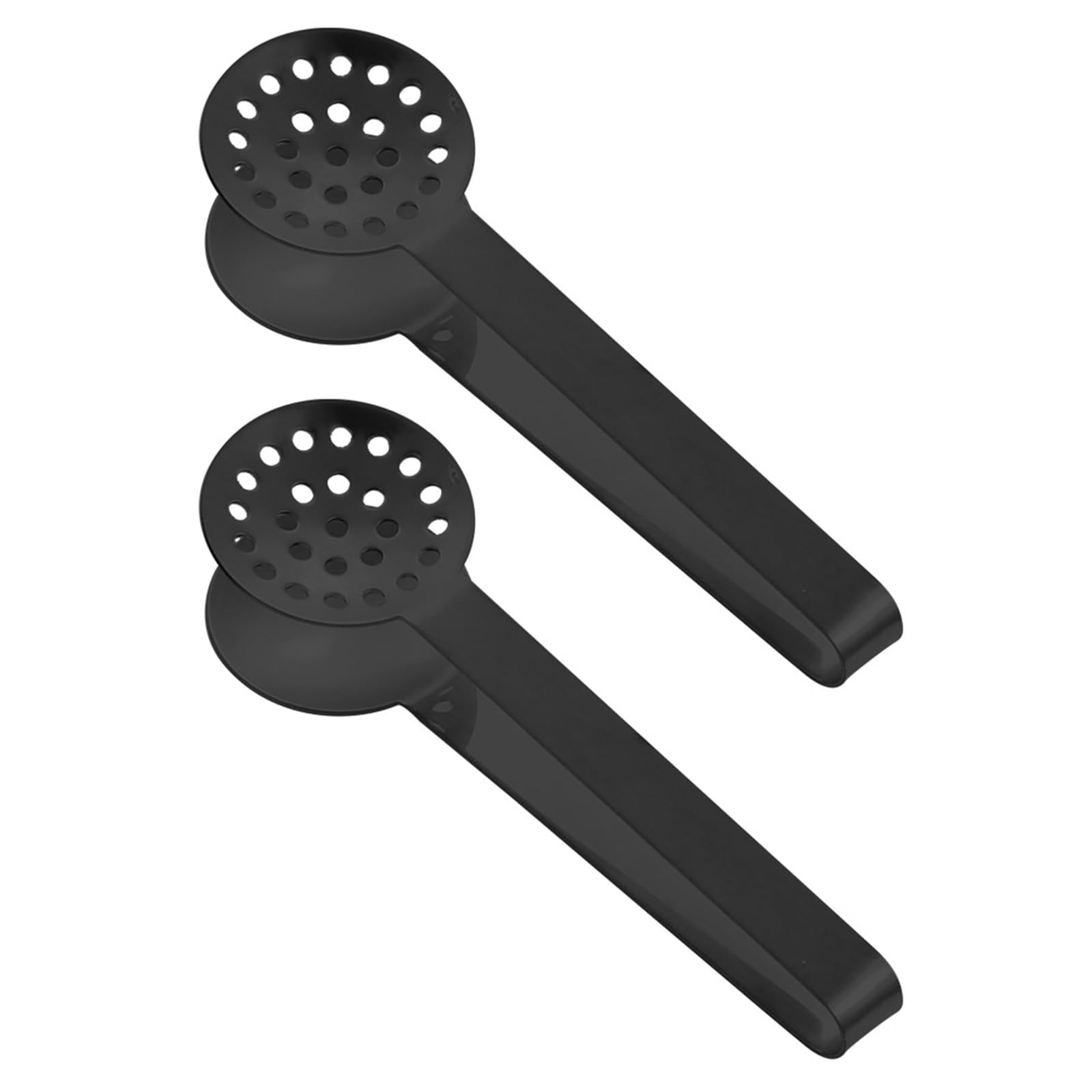 Sisyeuo 2Pcs Teabag Squeezer Clip Durability Steel Strainer Teas Pickers Tool for Brewing Teas Hot Drink and Party Accessories Steel Bag Dispenser