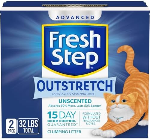 Fresh Step Outstretch Advanced Long Lasting Clumping Litter Simpl...