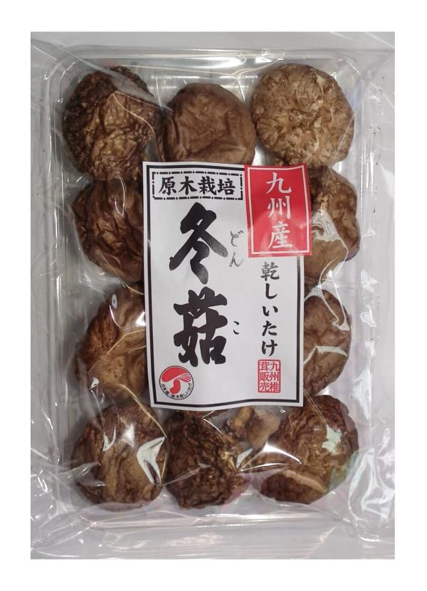 Amazon.co.jp: 九州椎茸販売 九州産徳用どんこ椎茸 40g×2個 : 食品