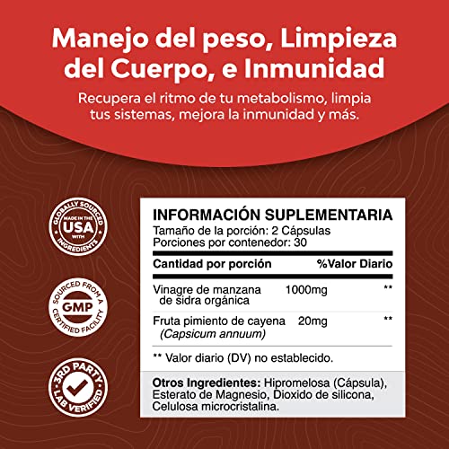Bundle Of Conjugated Linoleic Acid Cla Supplement And Potent Apple Cider Vinegar Capsules - Pre Workout Supplement - Acv Pills Nutritional Supplements For Digestive Health With Natural Cleansing #TOP4