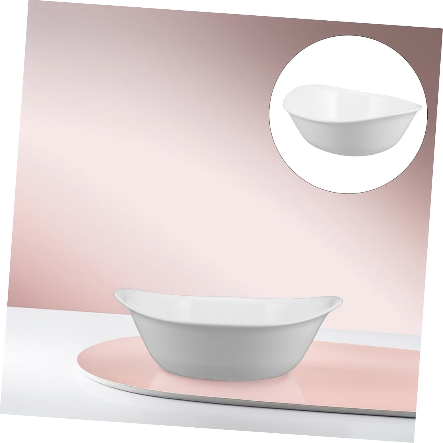 FOMIYES Stylish Face Wash Basin Portable Ingot Shape Dish Tub for Efficient Storage Cleaning Stackable Design for Home Salon Camping Use