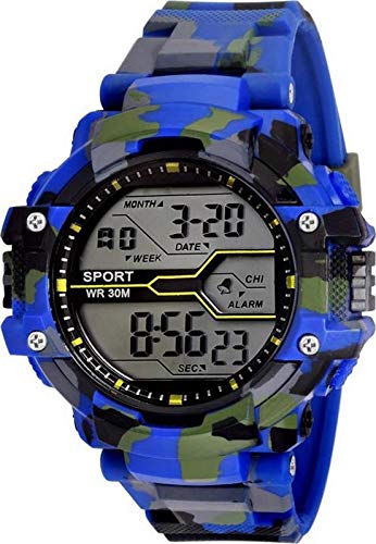 GIVME Alarm, Day Date, Stop Watch, Back Light Army Style Digital Black Dial Boys Sport Watch (B07HXLB1KS) Amazon Price History, Amazon Price Tracker