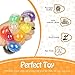 20 Pack Colorful Motivational Mini Stress Balls Set, Squishy Balls Fidget Toys for Adult, Squeeze Balls Bulk, Birthday Gifts Party Favors Goodie Bags Stuffer Anxiety Stress Relief
