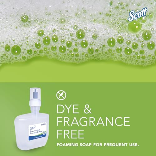 Scott Professional Green Certified Foam Hand Soap, 2 Refills, 1.2 L (91591) - image 7