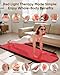 Full Body Red Light Therapy Mat - Serzase Upgraded Dual Wavelength 660nm+850nm Infrared LED Blanket with 2704 LED for Pain Relief, Muscle Recovery & Skin Health at Home (74.8x35.4in)