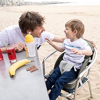 Bebeconfort Travel Booster Rialzo Sedia Per Bambini, Seggiolone Da Viaggio Portatile E Pieghevole, Imbottitura Extra, Per Bambini Dai 6 Mesi Ai 3 anni (15 kg), colore Grey Mist