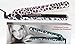 RoyalCraft TM Hair Straightener Flat Iron Mink / Leopard Print Ceramic Professional Immediate Heat Up.