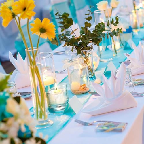Schwimmkerzen Weiss, 30 Stück Schwimmende Kerzen, Rauchlose Floating Candles, Schwimmende Teelichter 3,8 * 1,5cm, Weiße Schwimmkerzen Zur Dekoration, Wasserkerzen Für Hochzeiten