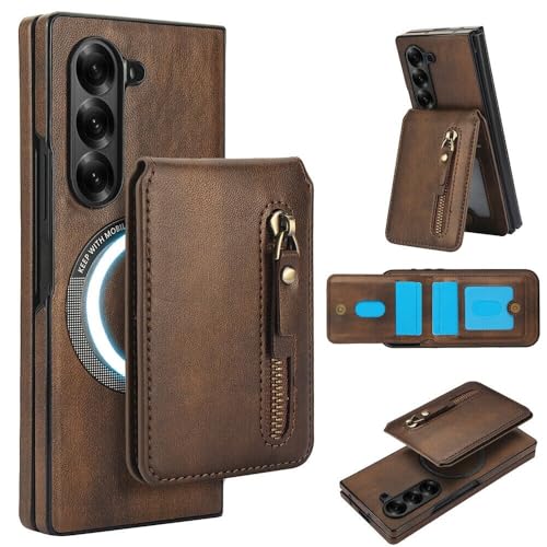 Protection Galaxy Z Fold 5 portefeuille amovible pour ranger vos cartes