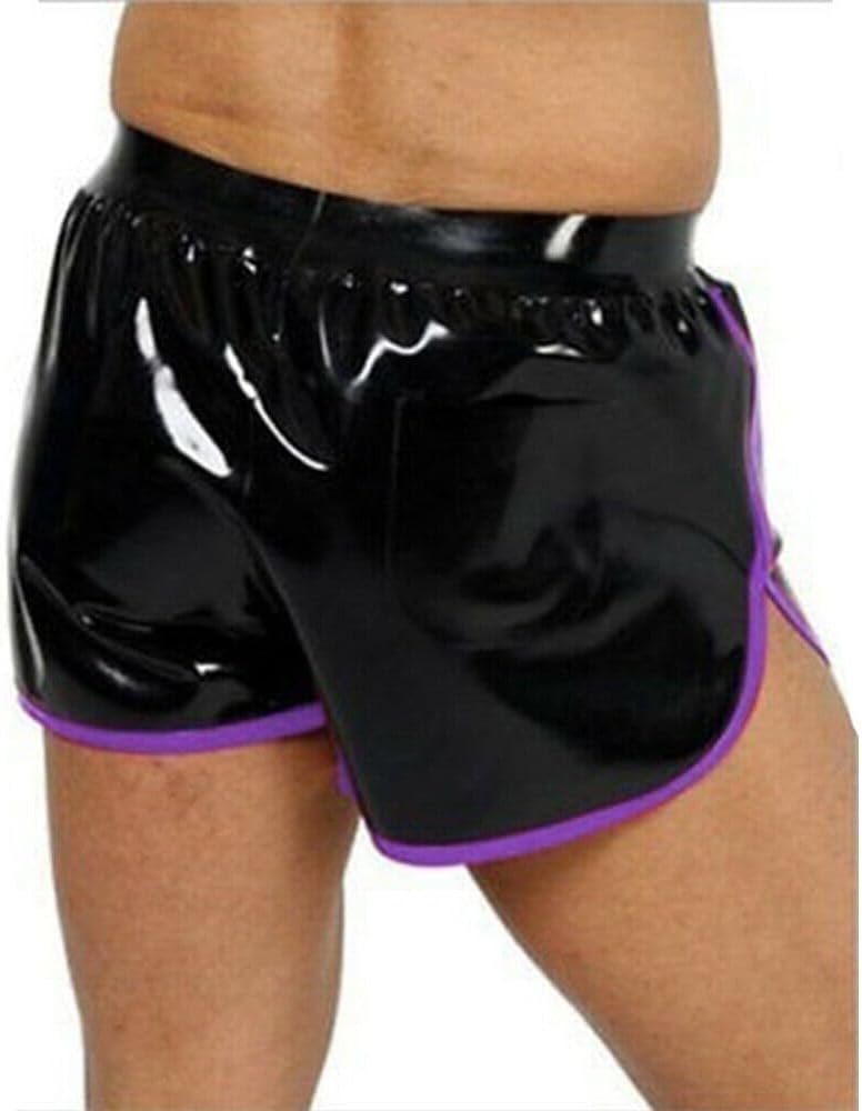 Sexy Latex Briefs Men Rubber Male Short Underwear Panties Pants Underpants Novelty