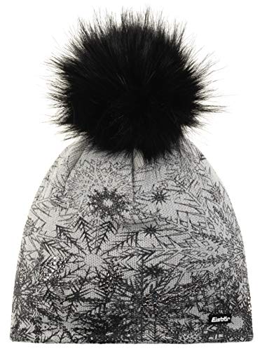 Bonnet d'hiver à pompon Eisbär Winter Lux Crystal pour le ski et la ville