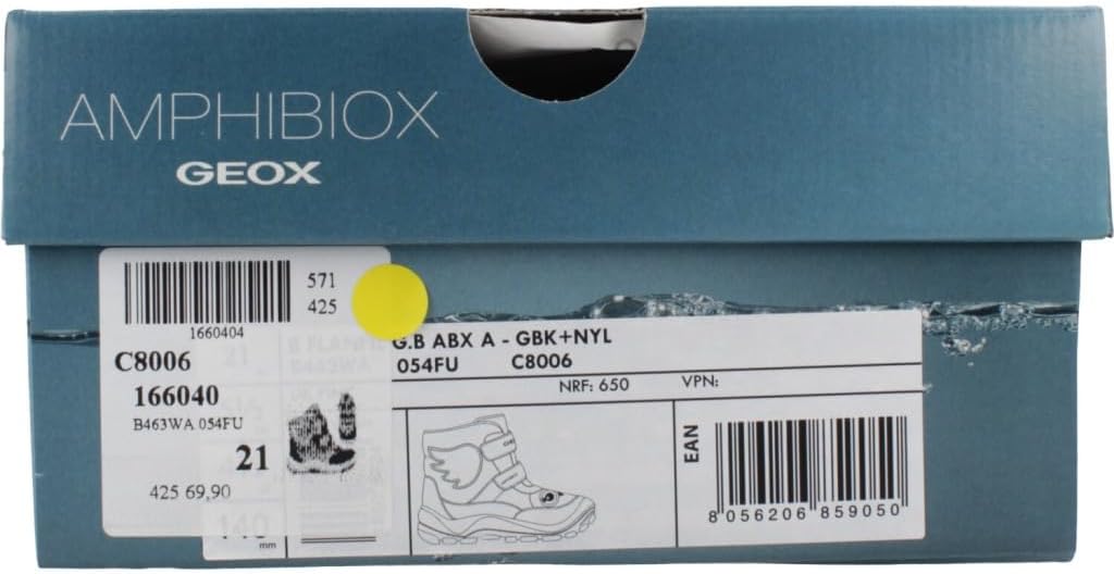 Geox Baby Girl's B Flanfil B ABX Snow Boot