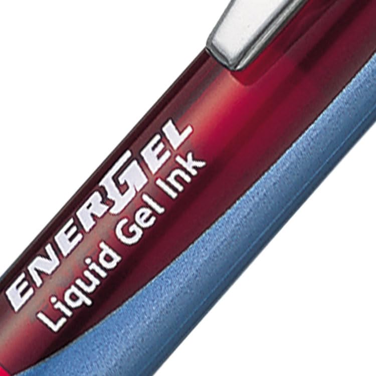 Bolígrafos Pentel Energel Xm Gel Rollerball Retráctil 0.5 mm Rojo miniatura 3