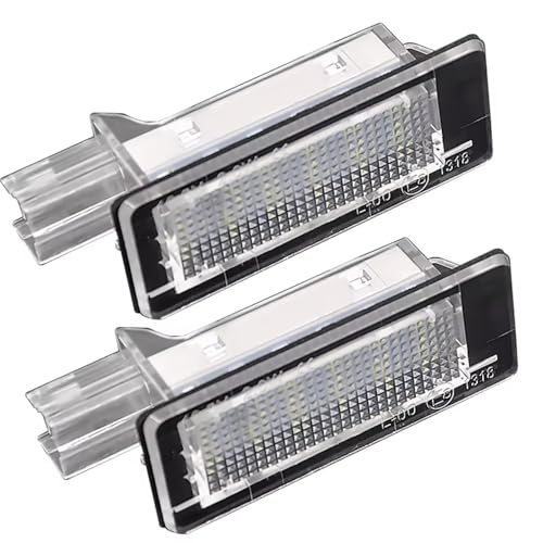 Luz de placa de matrícula de coche para viajar de noche con tu Scenic MK3 o Zoe