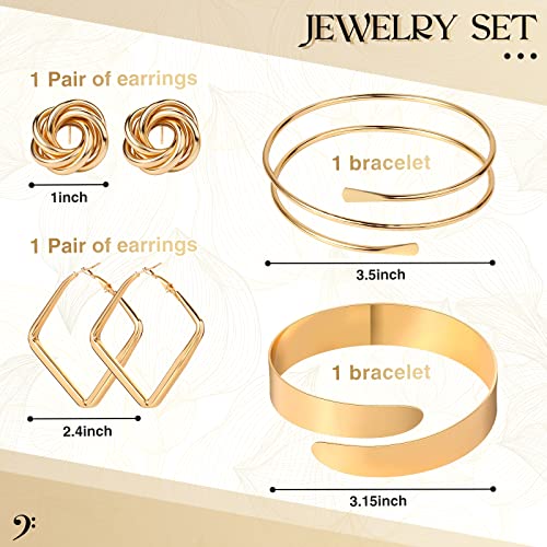 5 Pcs Clutch Purse for Women Evening Prom Purses Metallic Handbag for Wedding Banquet Retro Jewelry Set - Image 4