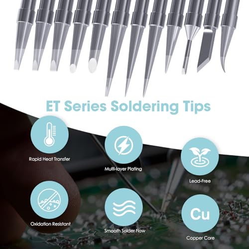 Weller Soldering Iron Tips with Holder for WE1010NA and More Welding Equipment