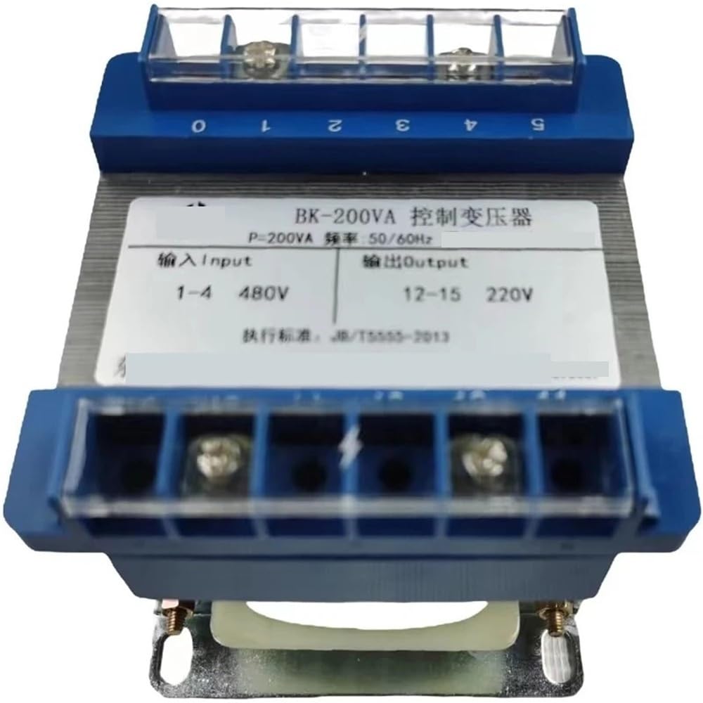 Transformer 480V to 220V 200W Single-Phase Control Transformer 480V to 220V BK-200VA 1Pcs